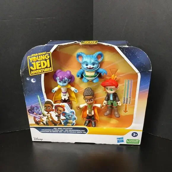 Lot of 3 Star Wars Young Jedi Adventures Toys, Packaging Damaged - Picture 4 of 7